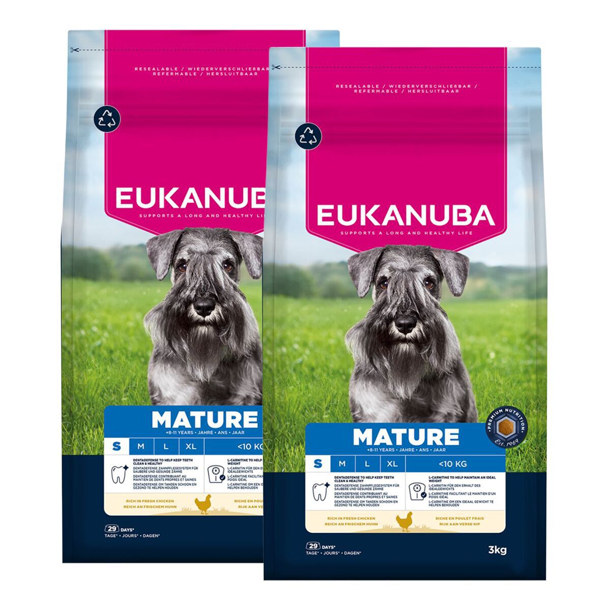 Eukanuba Dog Mature Small Breed 2×3 kg