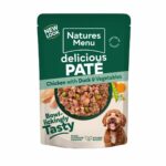 Natures:Menu Dog Kana & Ankka 300g 108853_NaturesMenu_Dog_chickenduck_300g