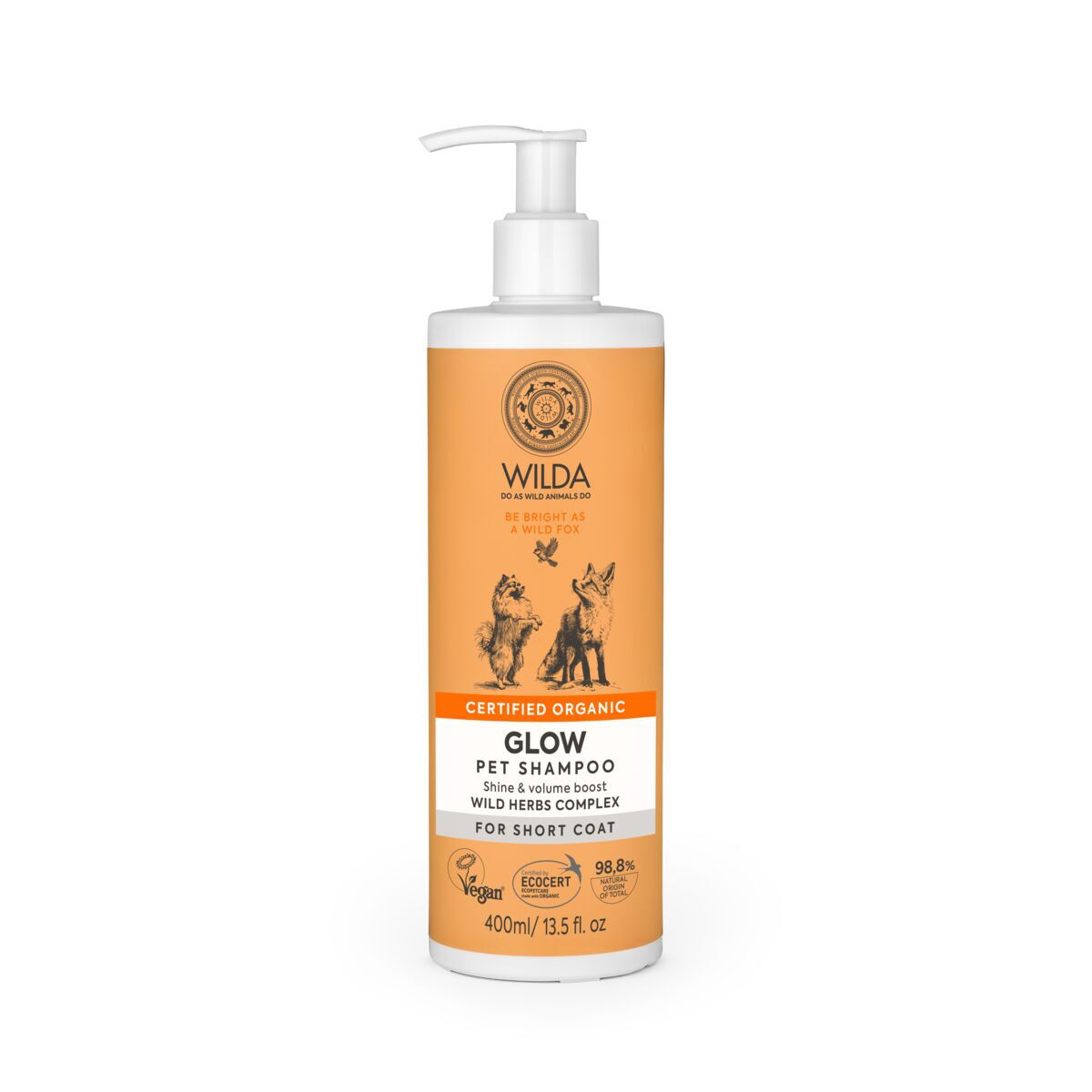Shampoo koiralle Wilda Siberica Glow pet 400ml