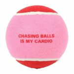Coockoo CHASE ME XL-pallo, punainen-pinkki 210330_Coockoo_CHASE_ME_Tennisboll_XL