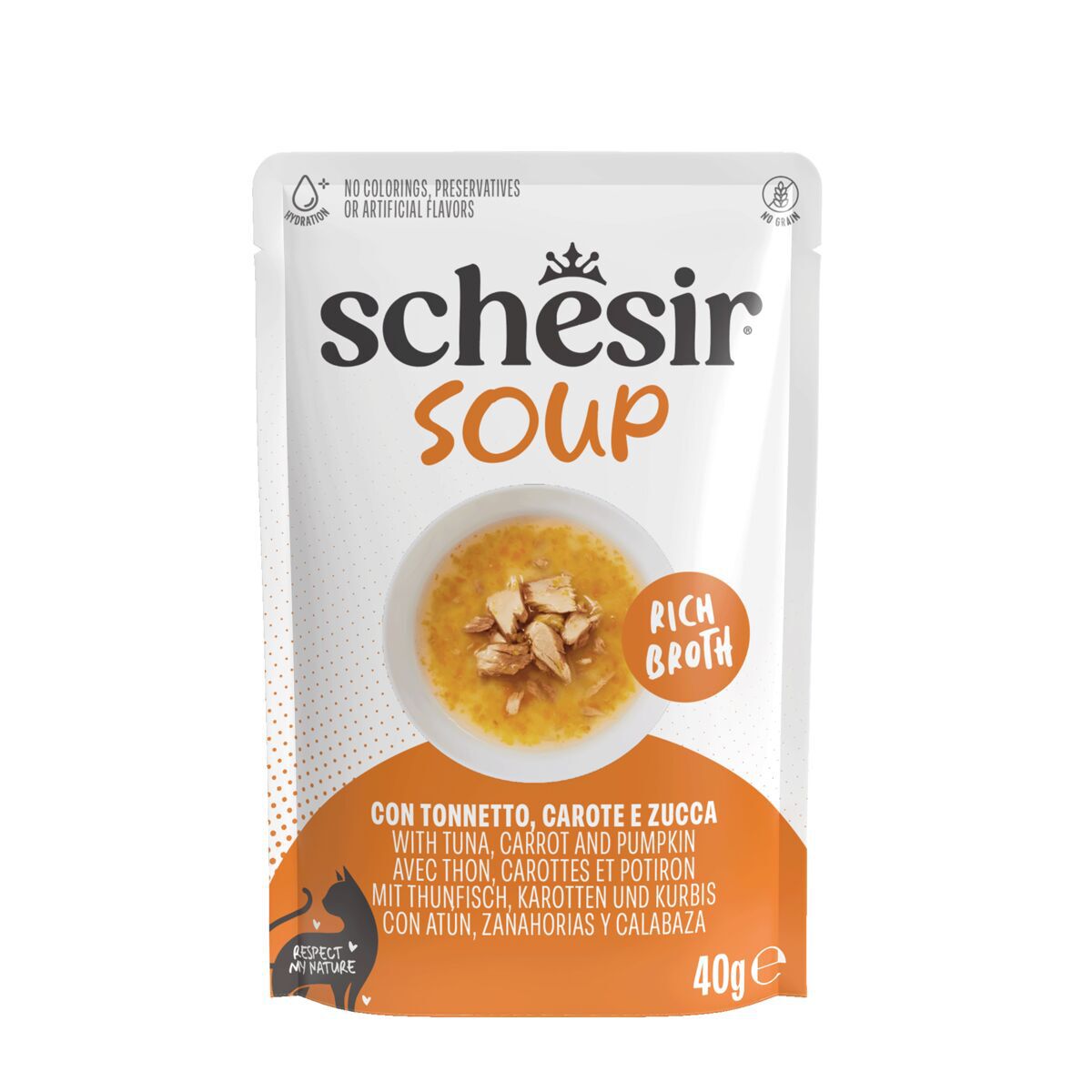 Schesir Tuna pumpkin in Soup 40g