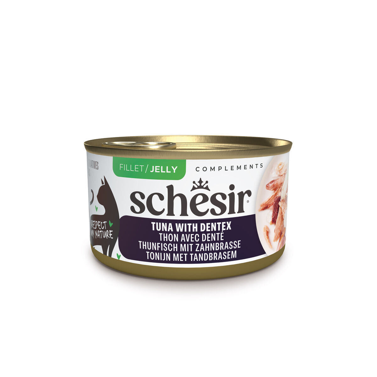 Schesir Complements Tuna & dentex in Jelly 70 g