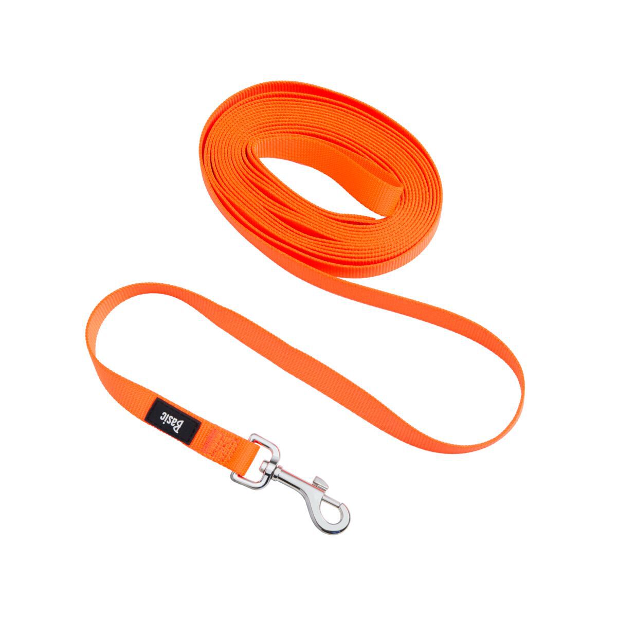 Basic Training koulutusliina koiralle 5 m, oranssi
