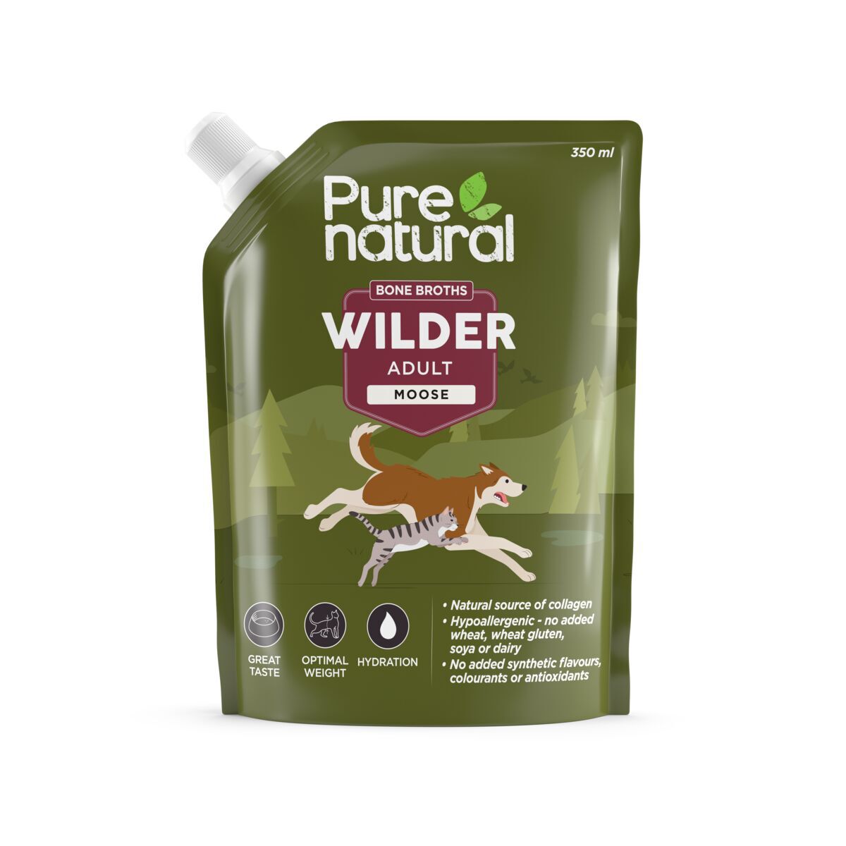 Luuliemi Purenatural Wilder hirvi 350 ml