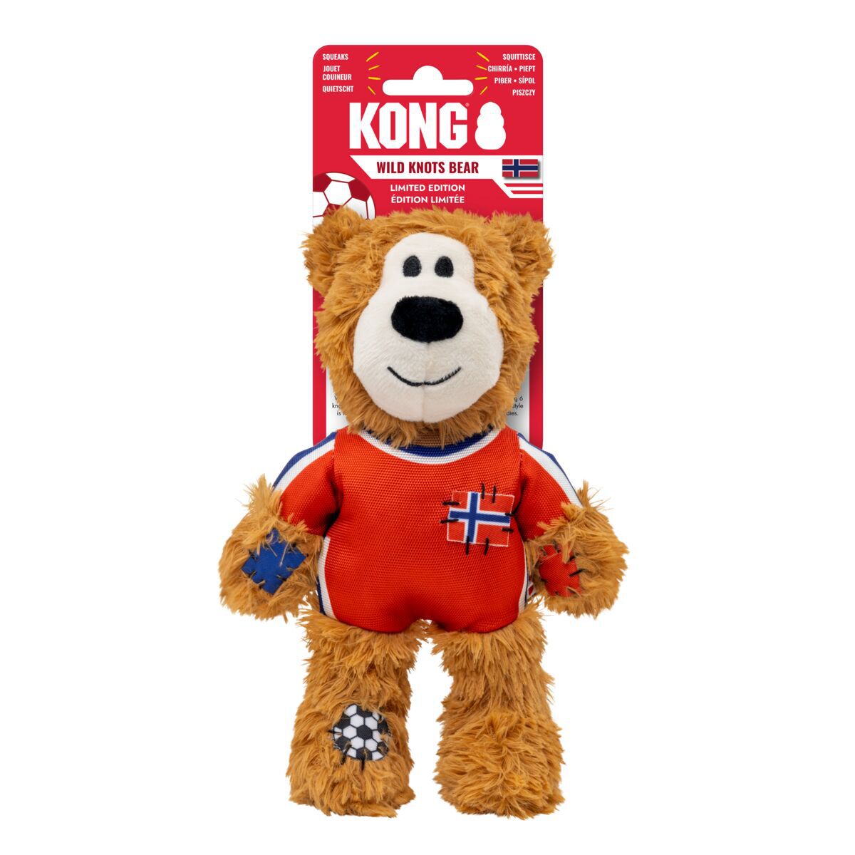 KONG Wild Knots Bear footballer Norja