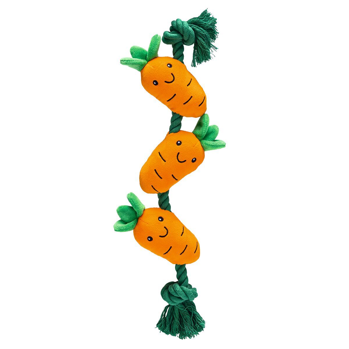 Beeztees Easter Flossy Rope Carrot
