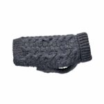 Feel Active Wool Braid -neule koiralle, yönsininen 214441_Feel_Active_Wool_Kabelstickad_Hundtroja_Morkbla
