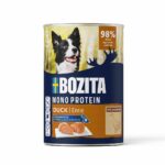 Bozita Dog Pate Duck 214548_Bozita_Pate_Vatfoder_till_Hund_av_Anka_400_g
