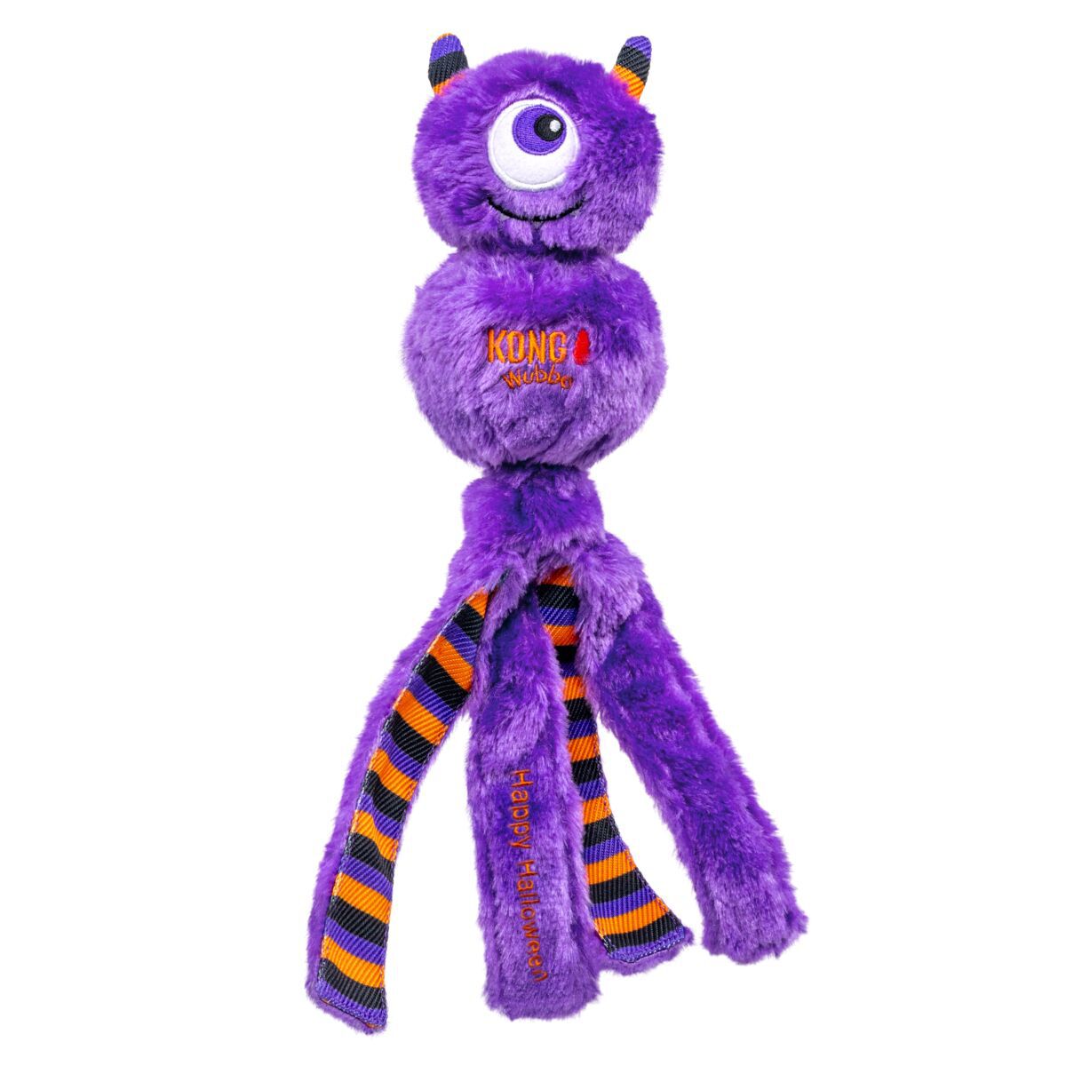 KONG Halloween Wubba Monster koiran pehmolelu L, violetti
