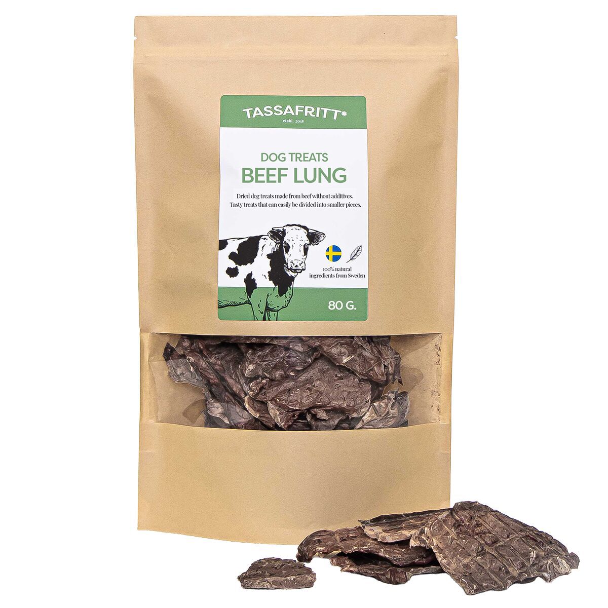 TassaFritt Naudankeuhkolastut 80 g