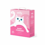 Smily White Bentonite -kissanhiekka, Babypowder 6 l 214955_Smily_WhiteBentonite_Babypowder_6L