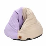 Little&Bigger Snuggly kolmionmallinen luolapeti 215663_LittleBigger_Snuggly_Triangle_Cat_Cave_Lilac_Beige