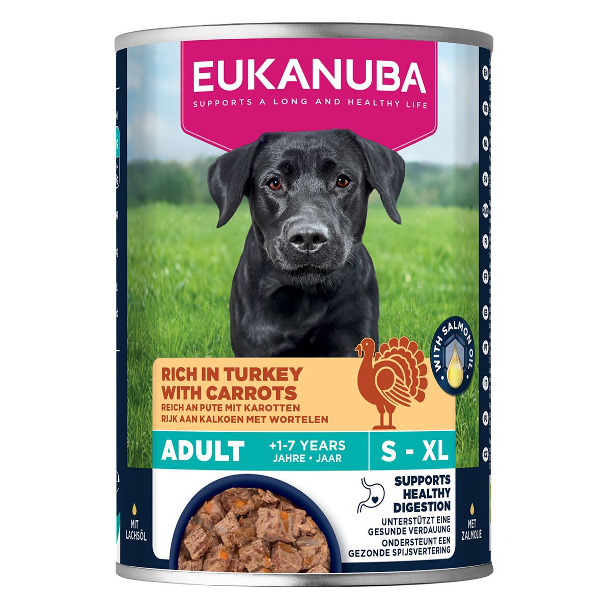 Eukanuba Dog Wet Adult Kalkkuna & Porkkana 400 g