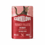 Carnilove Cat Adult Turkey with Valerian 85 g 216091_Carnilove_Cat_Adult_Turkey_with_Valerian_85g