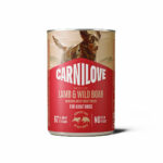 216108_Carnilove_Dog_Adult_Lamb__Wild_boar_Pate_400g