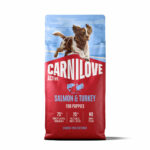 Carnilove Puppy Active Salmon & Turkey 216109_Carnilove_Puppy_Active_Salmon__Turkey_12kg