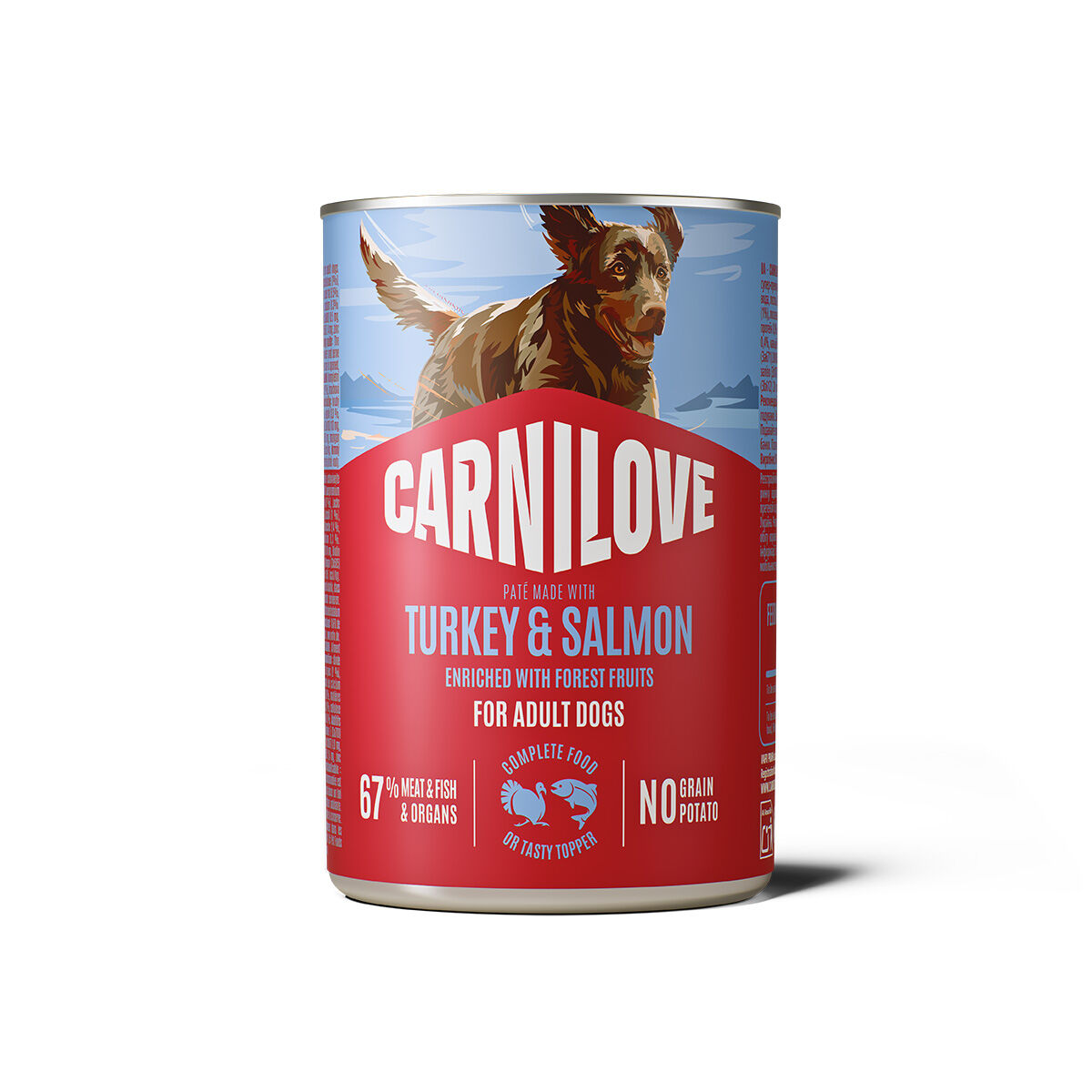 Carnilove Dog Adult Salmon & Turkey Patee 400 g