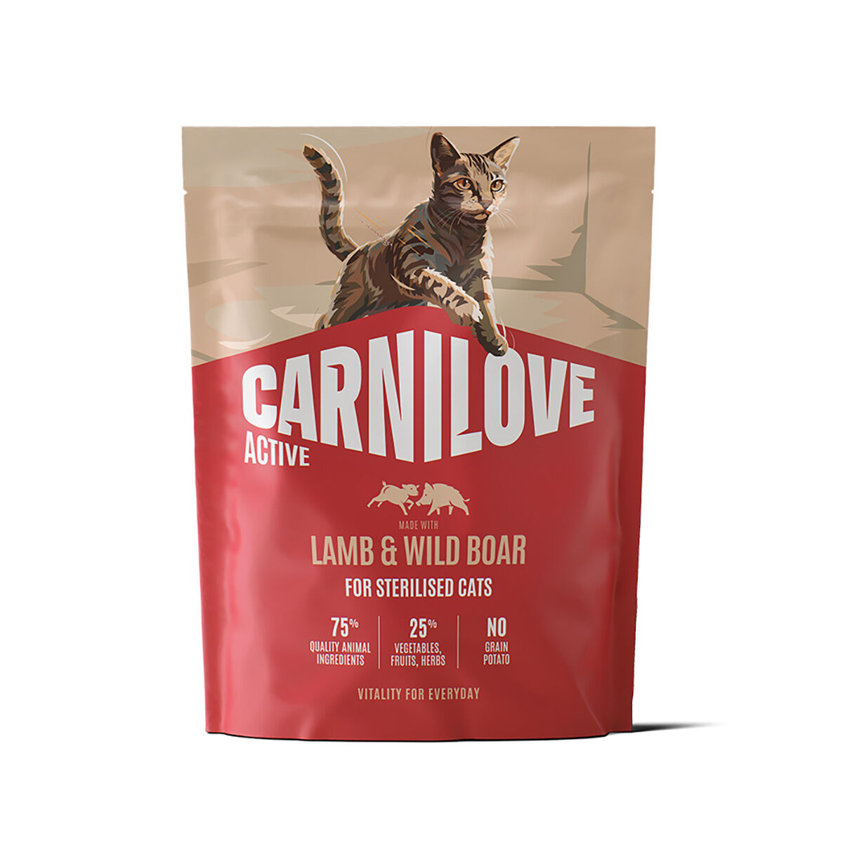 Carnilove Cat Active Sterilised Lamb & Wild boar