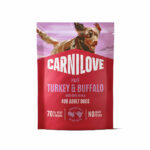 216134_Carnilove_Dog_Adult_Turkey__Buffalo_with_Rose_petals_Pate_300g