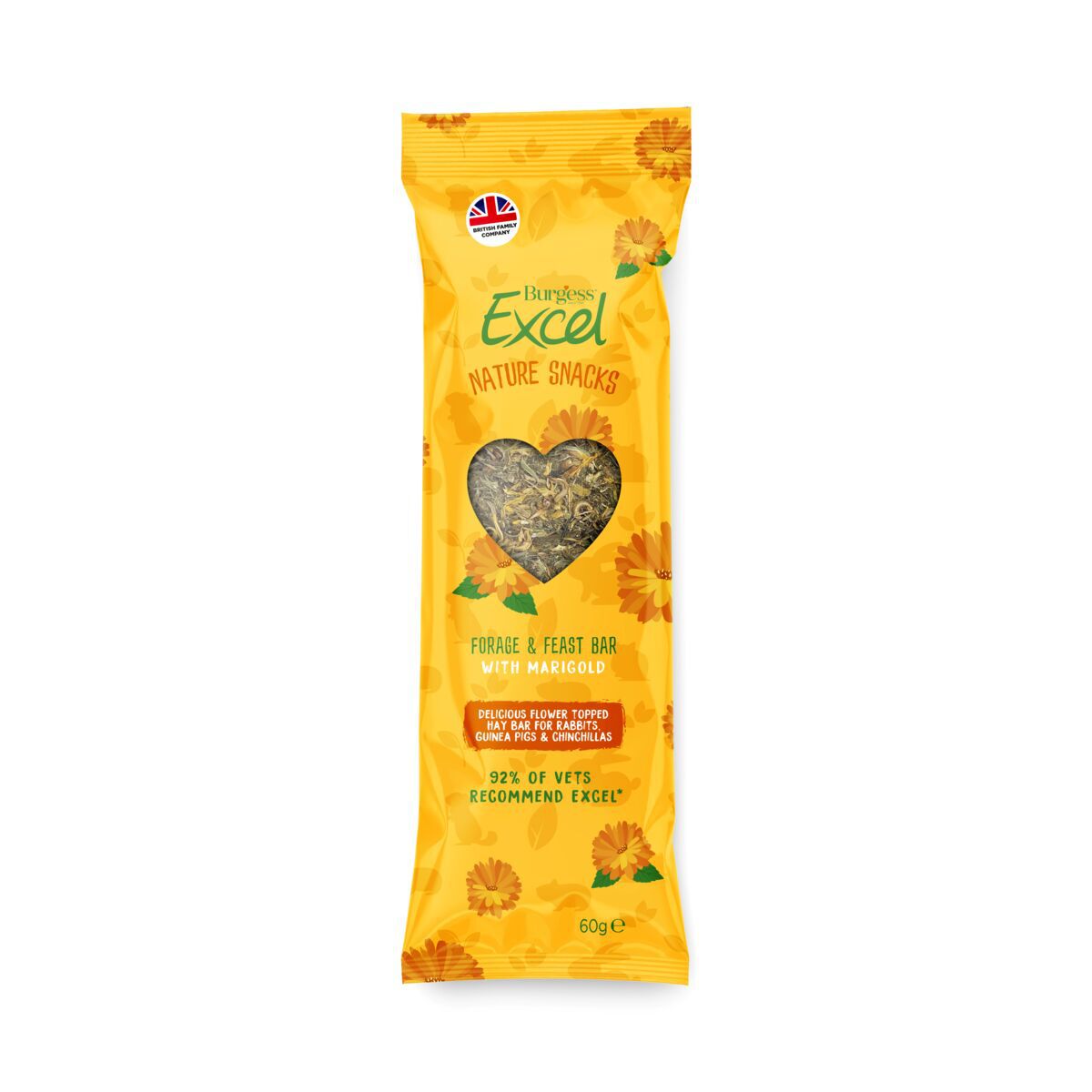 Burgess Excel Forage & Feast Bar Marigold 60 g