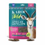 Karoo Wild Antilooppiherkut, rosmariini 227 g 217827_Karoo_wild_trail_bites_hundgodis_med_oregano_rosmarin_227g