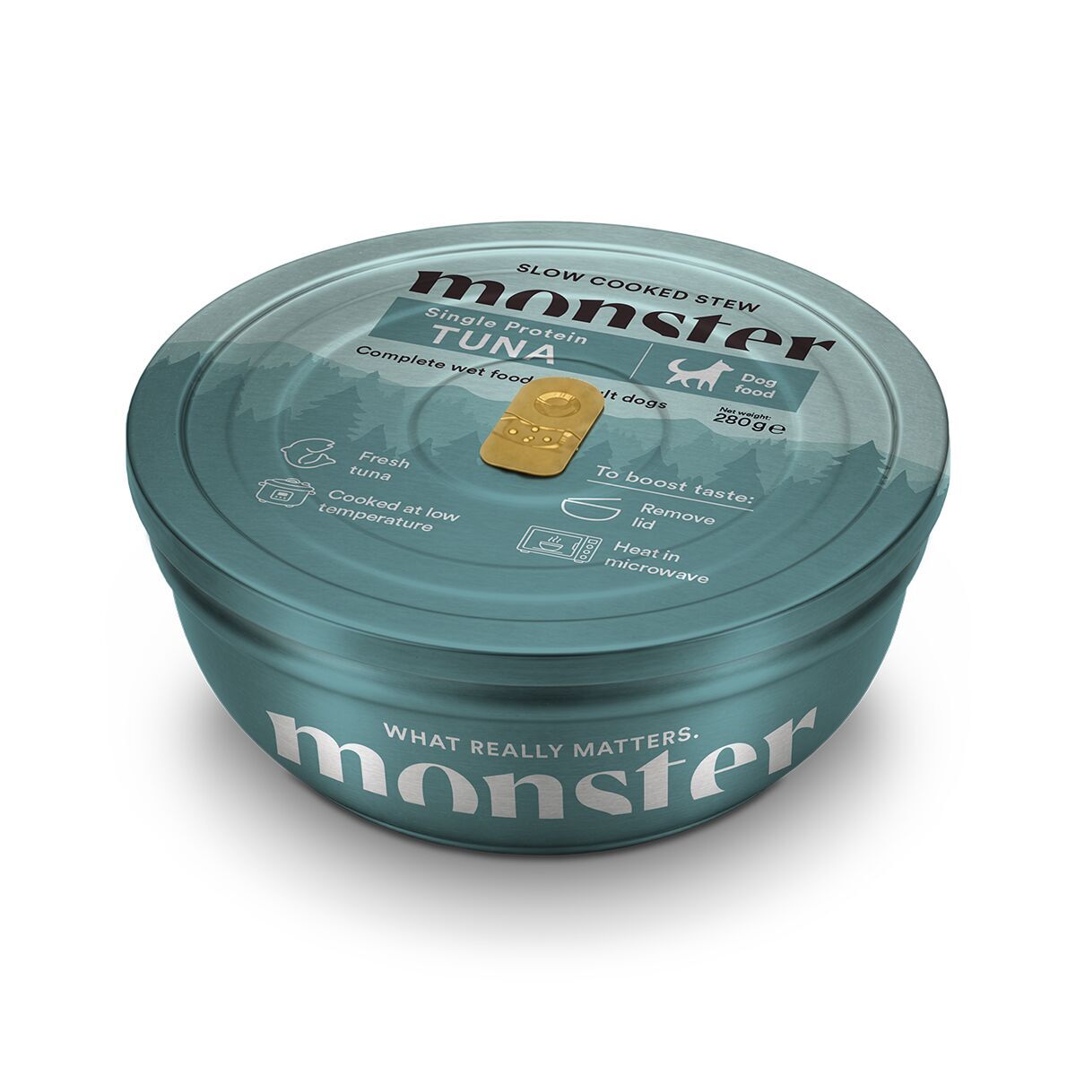 Monster Dog Slow Cooked Tuna Stew Bowl  280 g