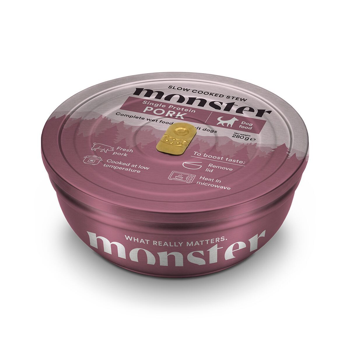 Monster Dog Slow Cooked Pork Stew Bowl 280 g