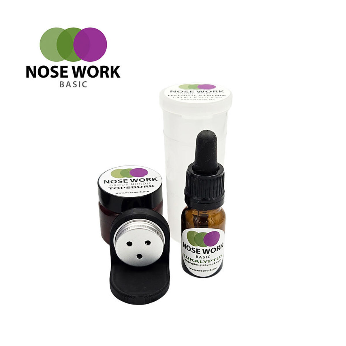 Nose Work Pairing aloituspakkaus hajutyöskentelyyn