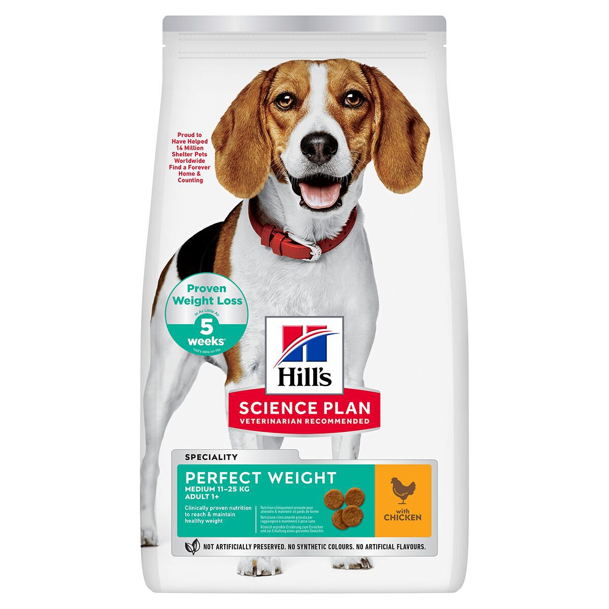 Hill's SP Perfect Weight Medium Chicken