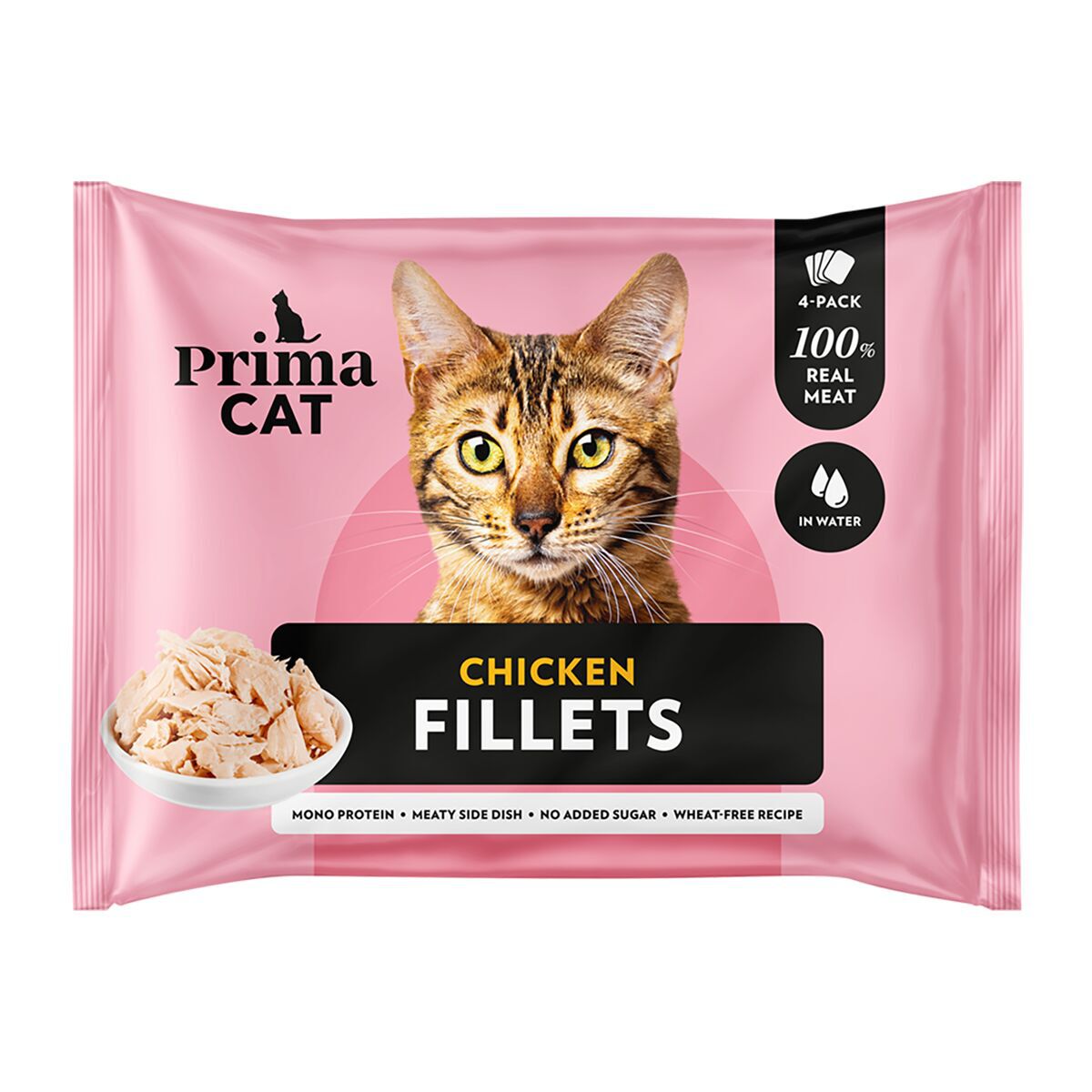 PrimaCat Kanafileet vedessä