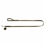 Nahkainen talutin Hunter Solid Education, oliivi P216969_Hunter_Hundkoppel_till_Traning_Gron