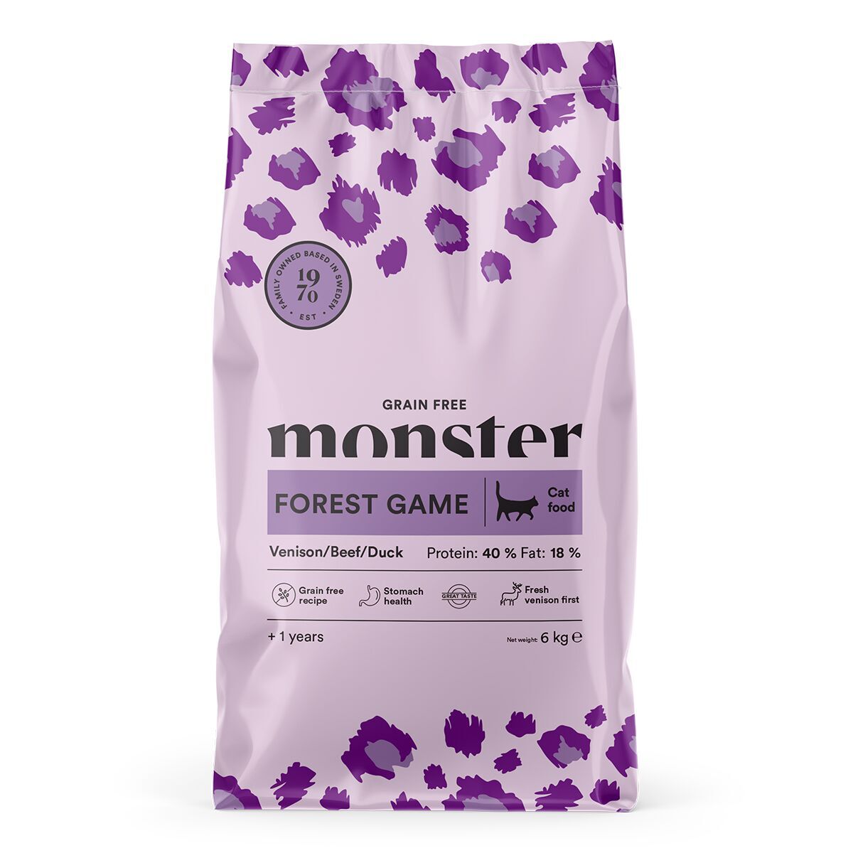 Monster Grain Free Cat Forest Game