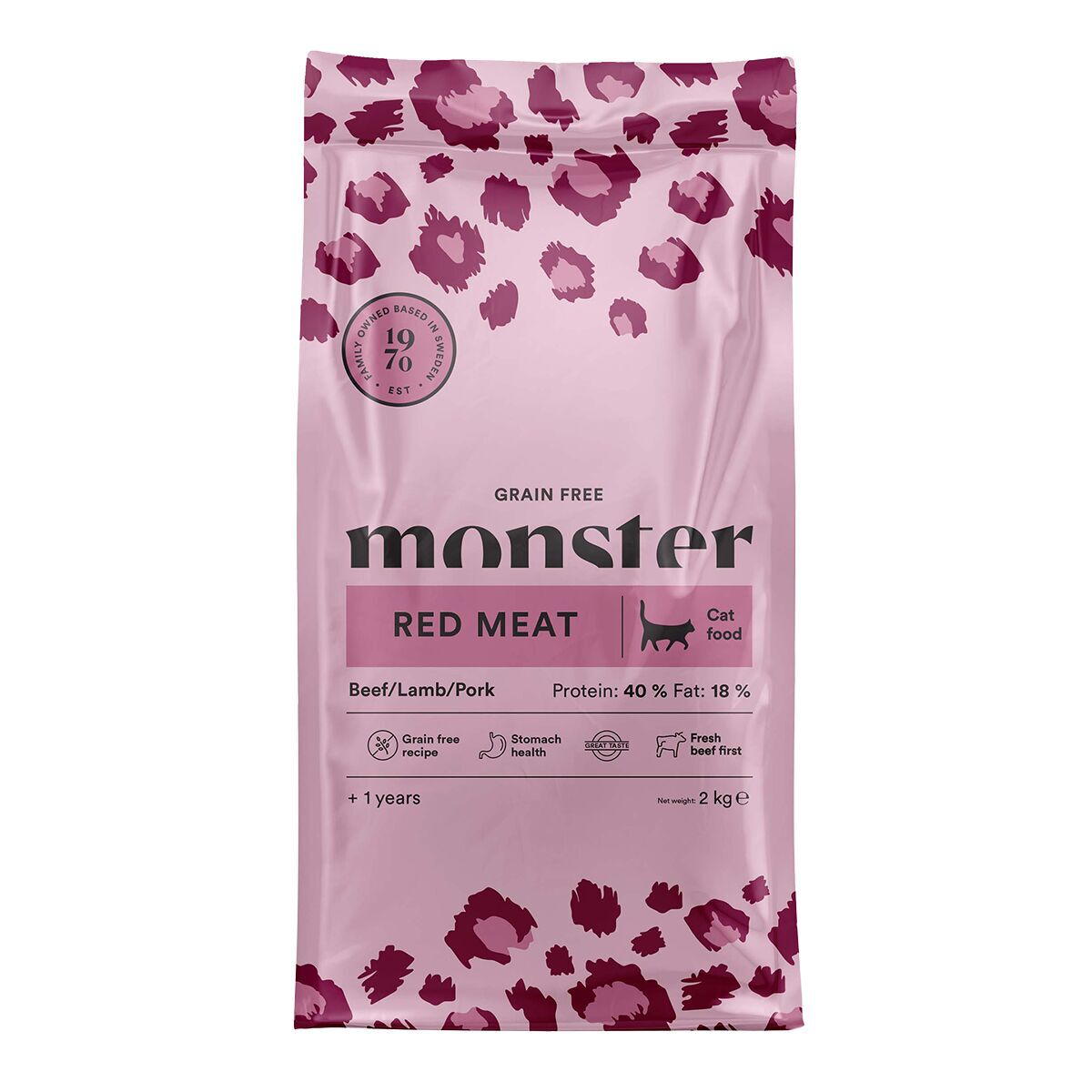 Monster Grain Free Cat Red Meat