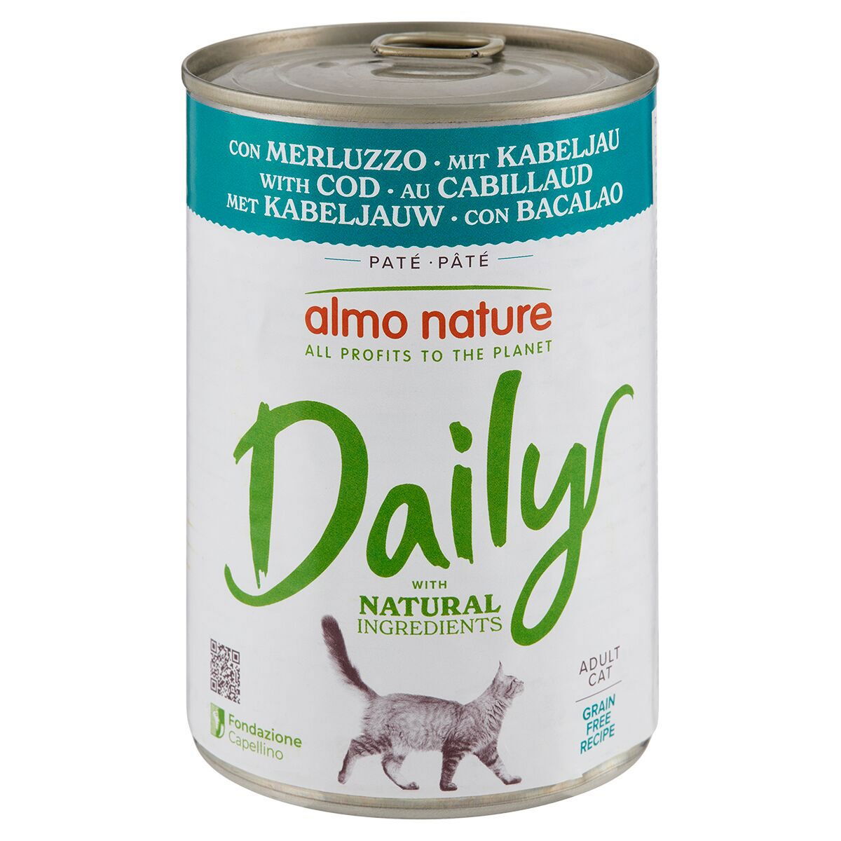 Almo Nature Daily cat Turska 400 g