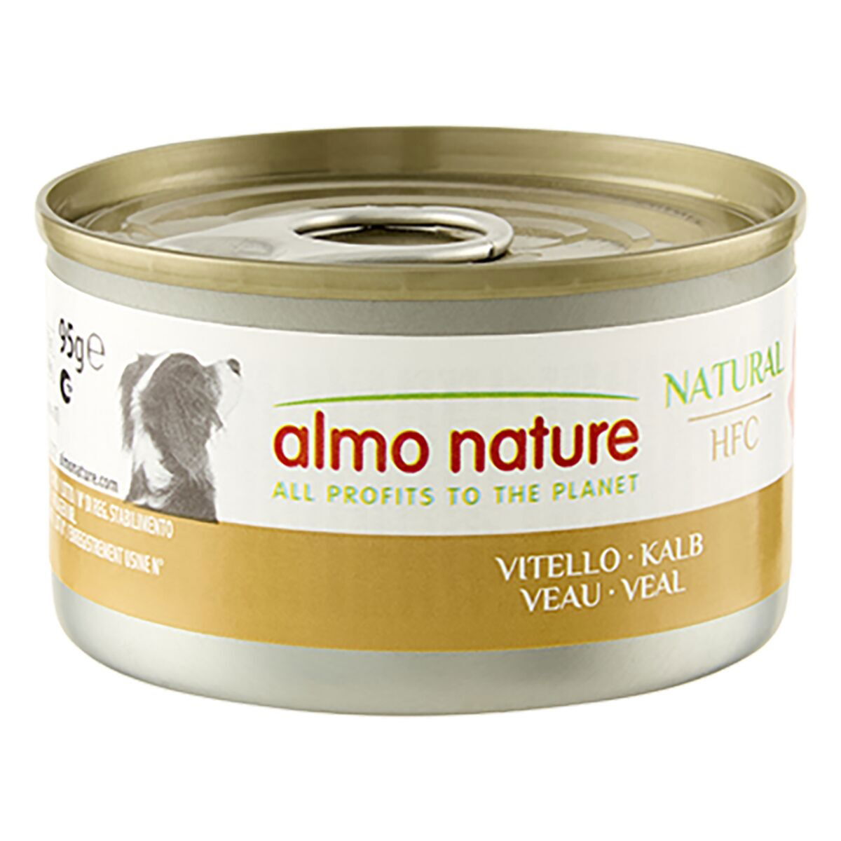 Almo Nature HFC dog vasikka 95 g