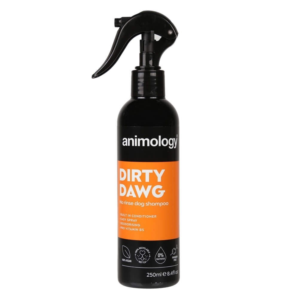 Animology Dirty Dawg kuivashampoo koiralle, 250 ml