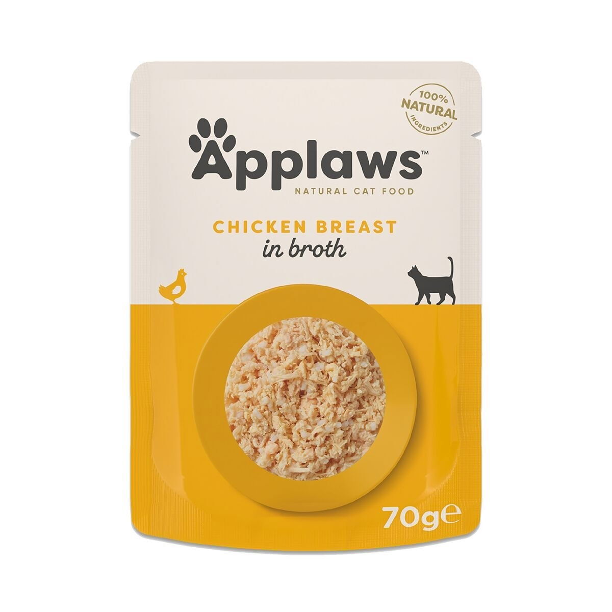 Applaws Kananrinta liemessä 70 g