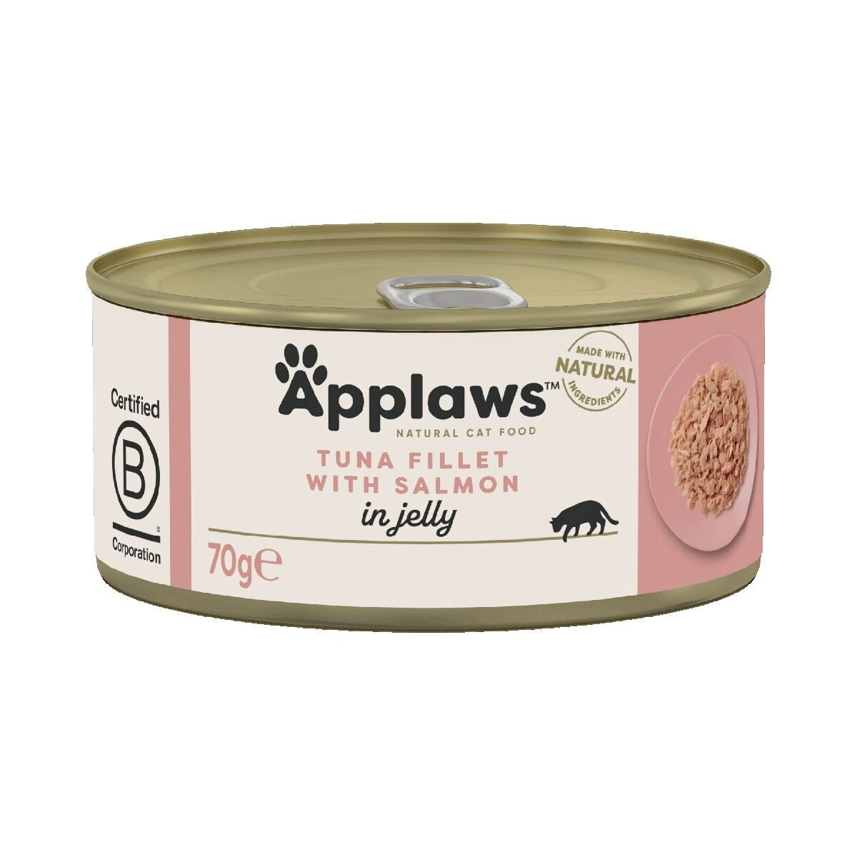 Applaws Tonnikala/Lohi hyytelössä 70g