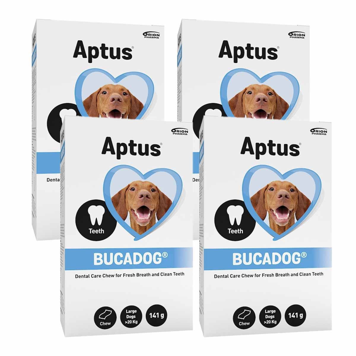 Aptus Bucadog purupalat L, 4 pkt