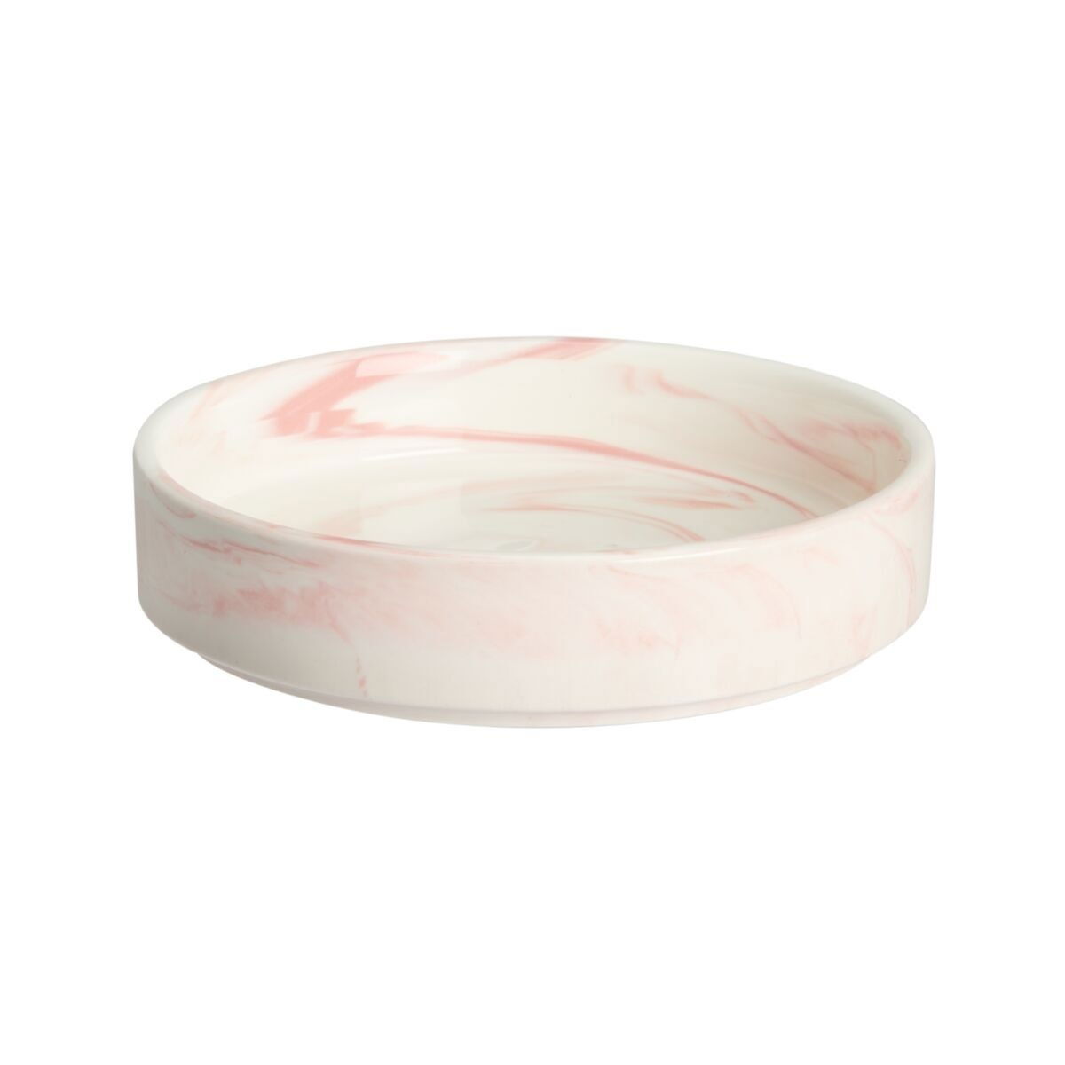 Basic Marble kissan keramiikkakuppi, roosa 13 cm