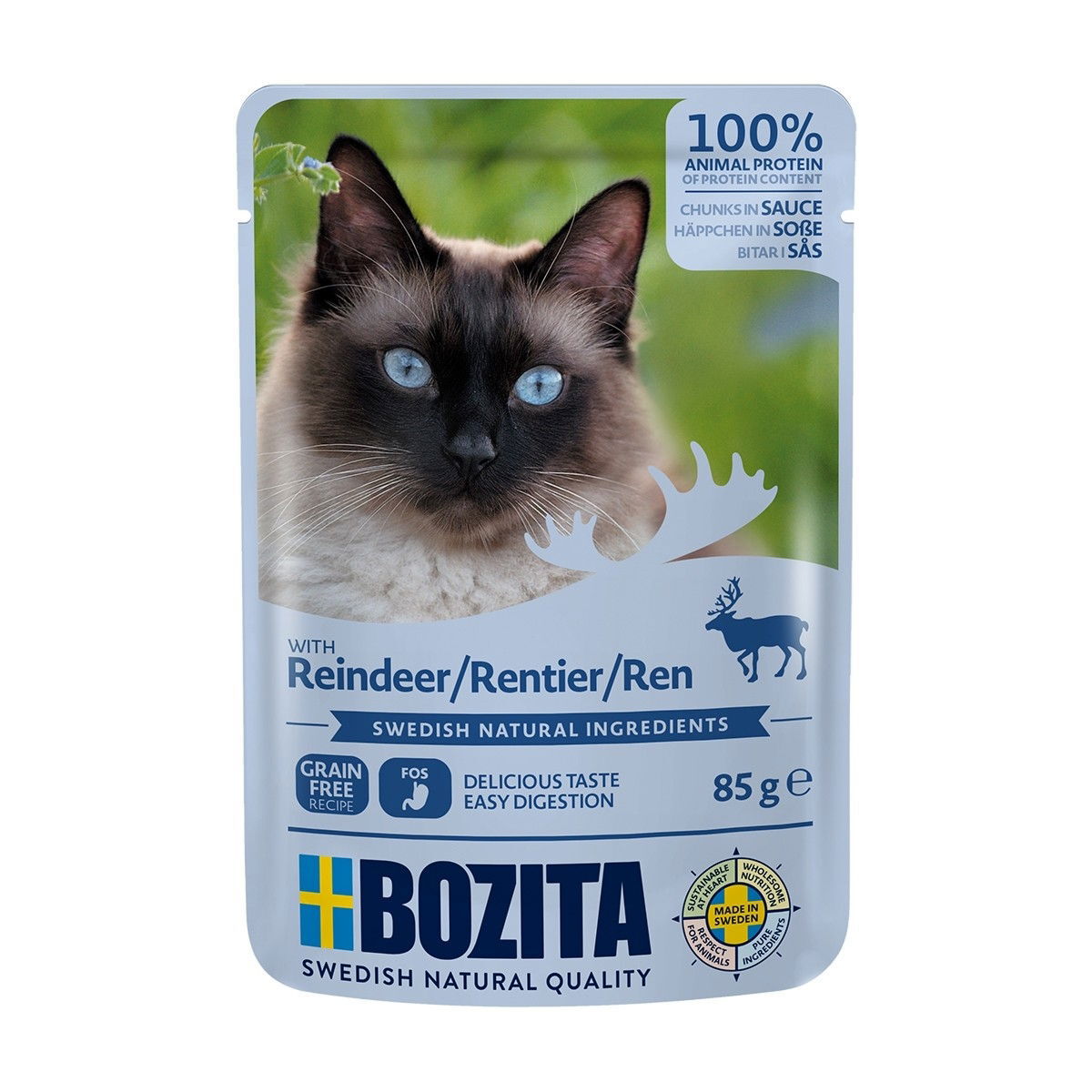 Bozita Feline poroa kastikkeessa 85g
