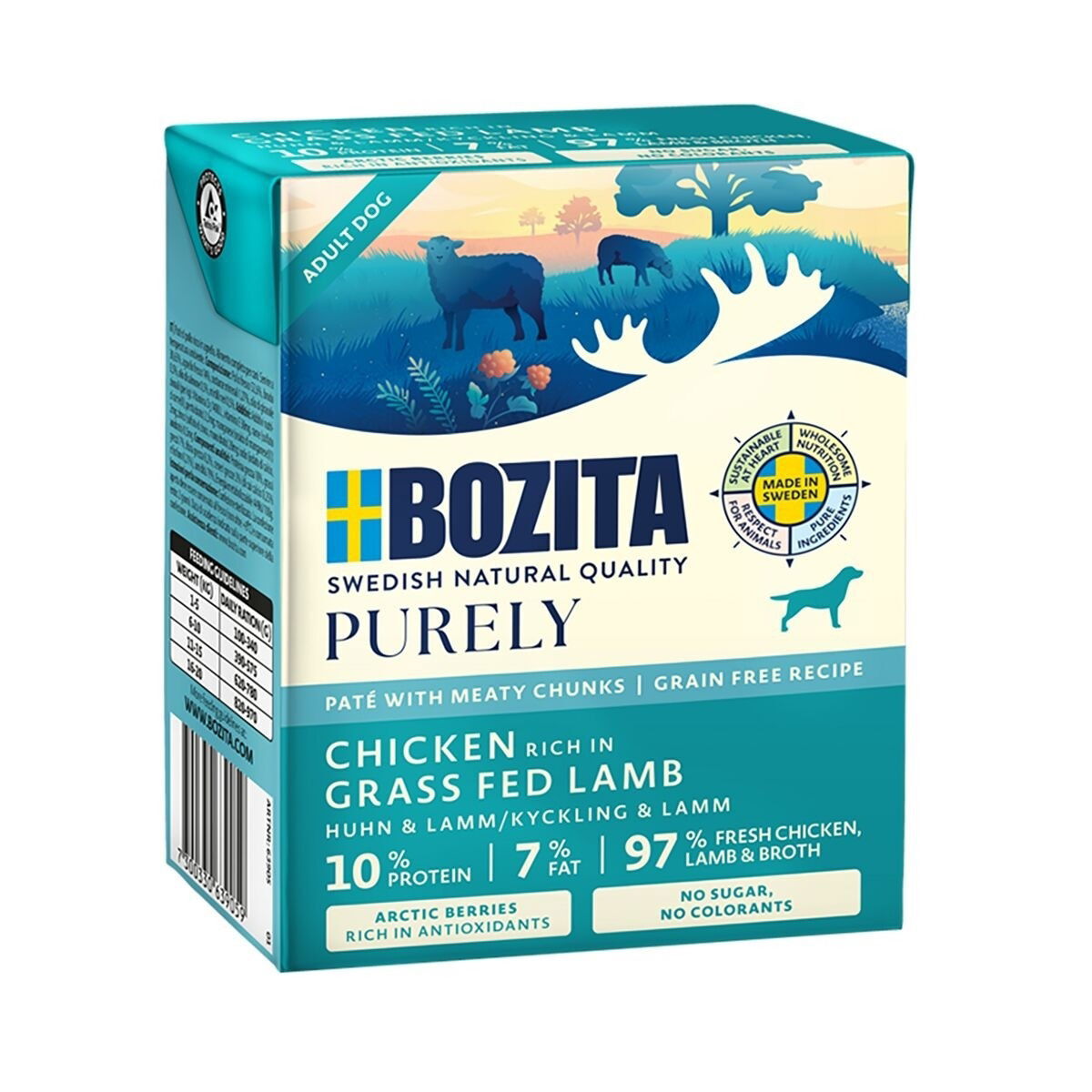 Bozita Purely Paté Lammas 370 g