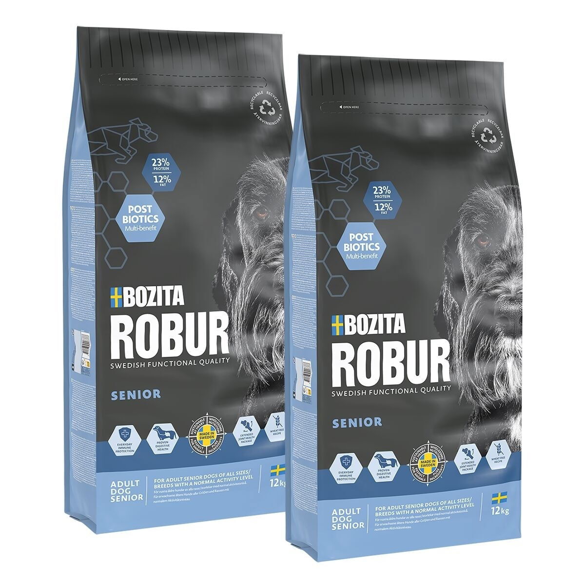 Bozita Robur Senior 2×12 kg
