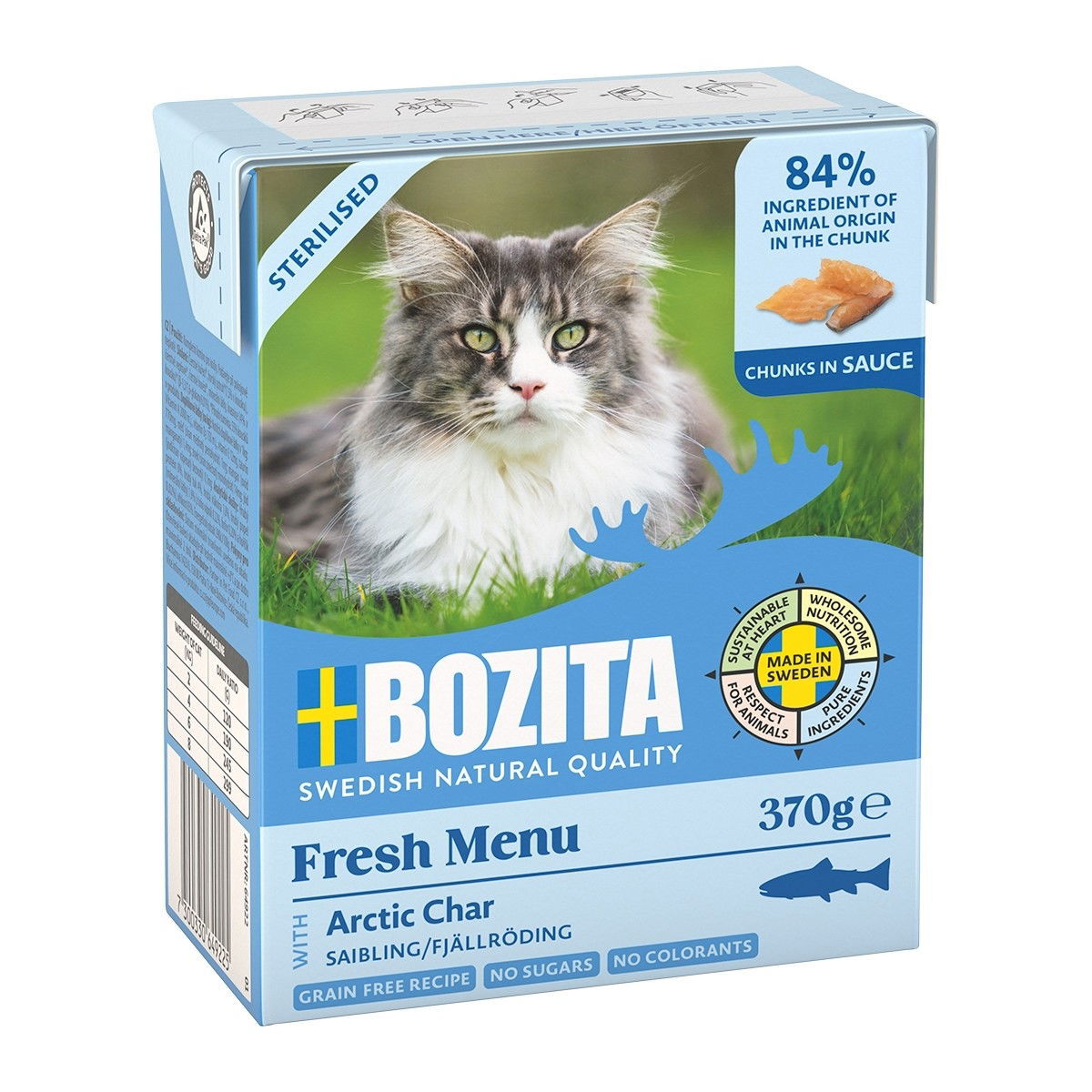 Bozita Sterilised nieriää kastikkeessa 370 g