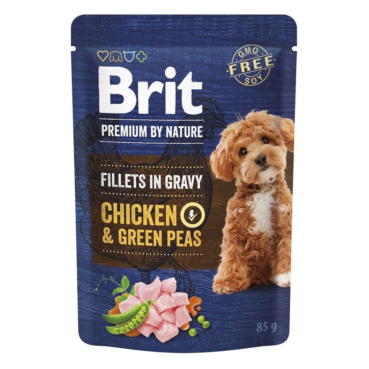 Brit Premium by Nature Dog Kana & Vihreät herneet 85 g
