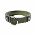 BullyBillows koiran puolikiristävä panta 5 cm, khaki bullybillows-pk-panta-pehmustettu-5cm-khaki-az-8e