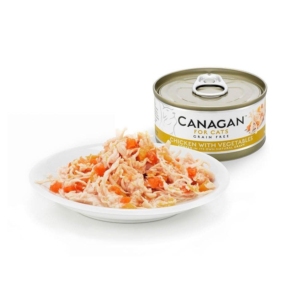 Canagan Cat Kana & kasvikset 75g