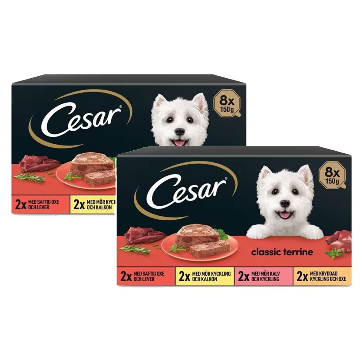 Cesar Classic Terrine Adult Loaf 24×150 g