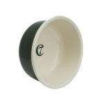 Cloud7 Granny emalikuppi cloud7-dog-bowl-granny-tummanvihrea-az-b6
