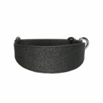 Leveä martingaalipanta Collar of Sweden, musta glitter collar-of-sweden-martingaalipanta-levea-musta-glitter-az-42